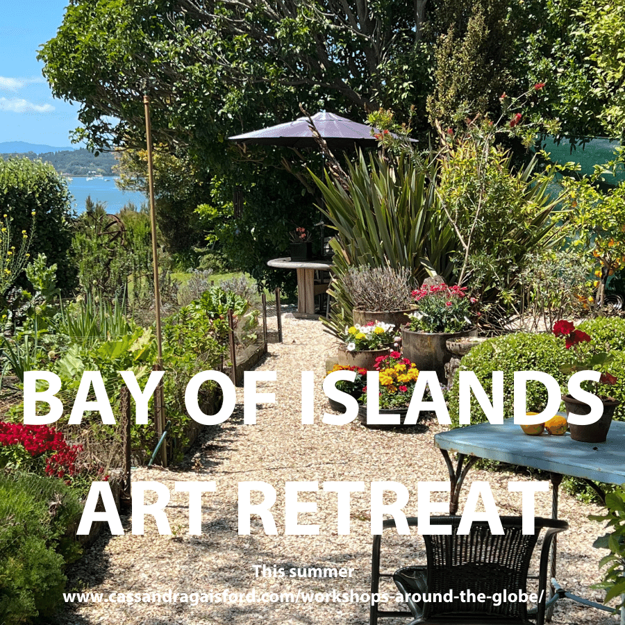 BAY OF ISLANDS ART RETREAT
I don't know if I'm extremely sensitive or life is unbearable