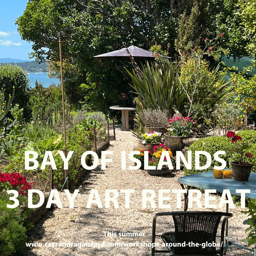 LEARN TO PAINT AMAZING ABSTRACTS: SUMMER LOVE THREE-DAY ART RETREAT  Friday February 17 to Sunday 19, 2023. 