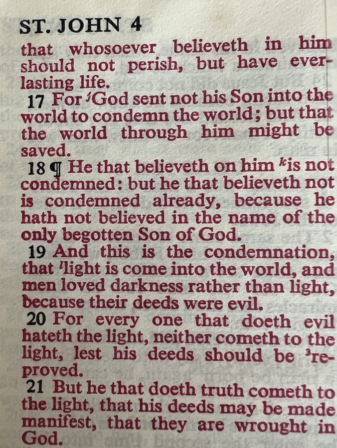 St John he that doeth truth cometh to the light 