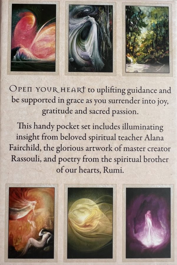 surrender into joy, gratitude and sacred passion 