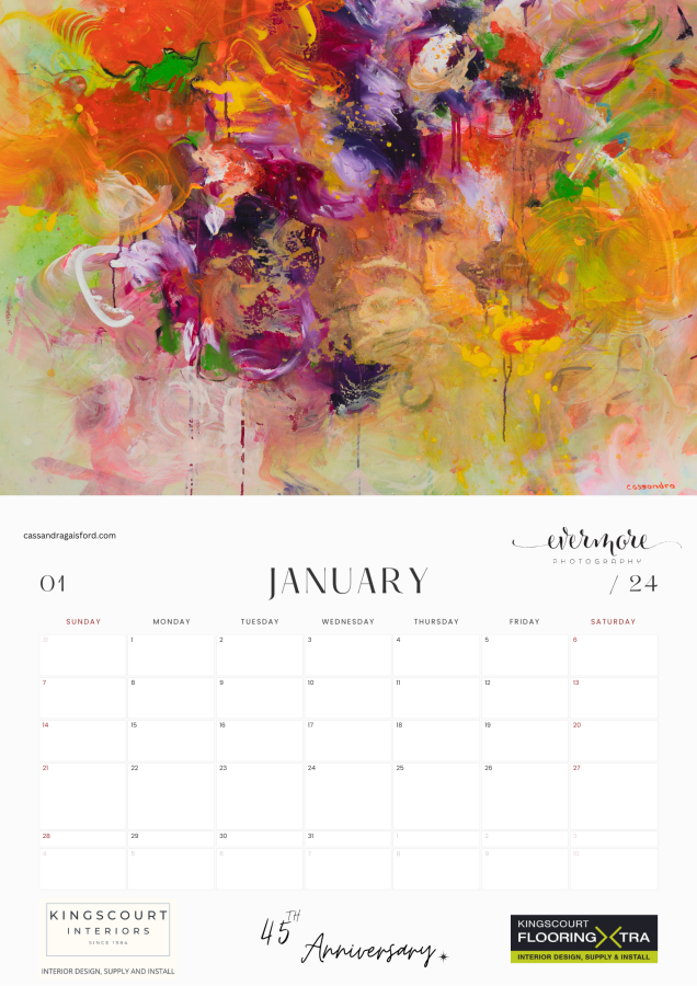 Kingscourt Interior Design 2024 Calendar 