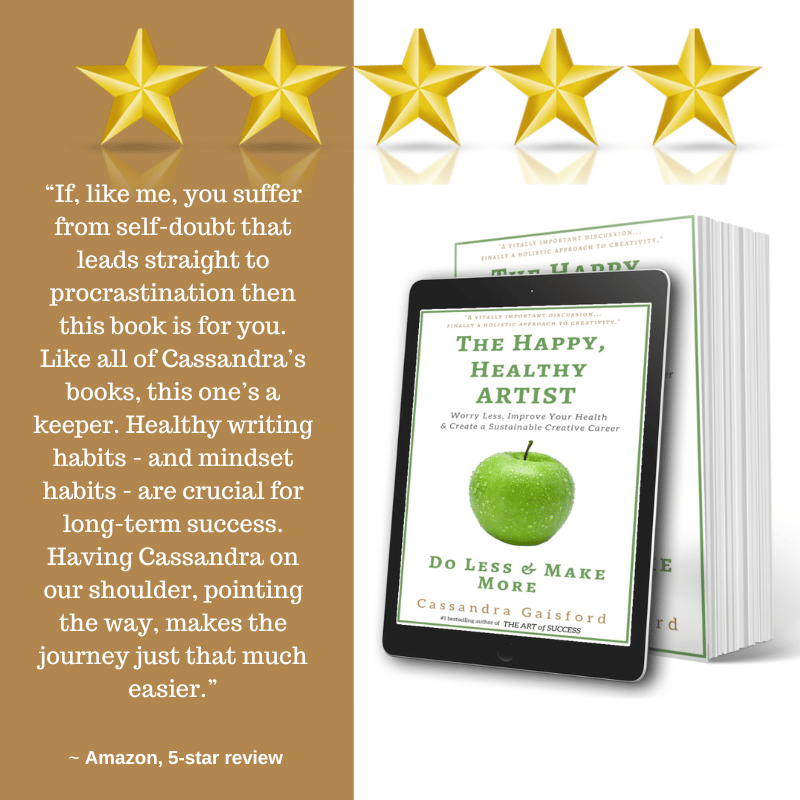 Happy healthy artist by Cassandra Gaisford