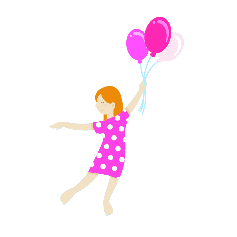 girl with spots