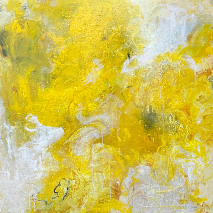 Hope Springs Eternal Abstract Artwork Cassandra Gaisford