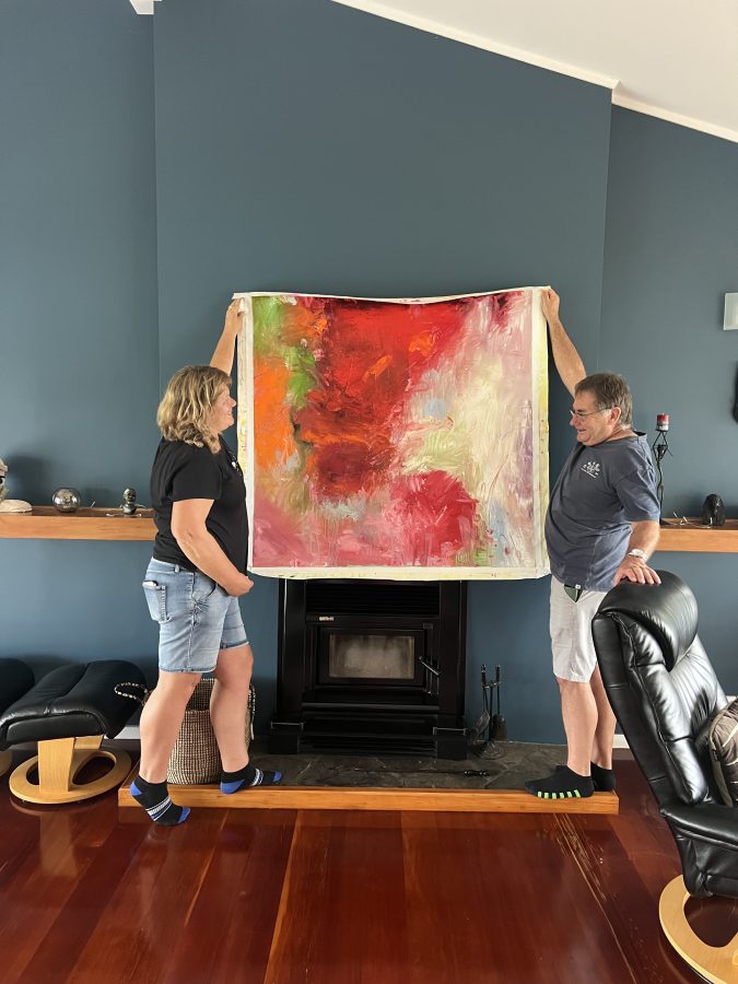 Butterfly Lovers in Nettie and Baz's home