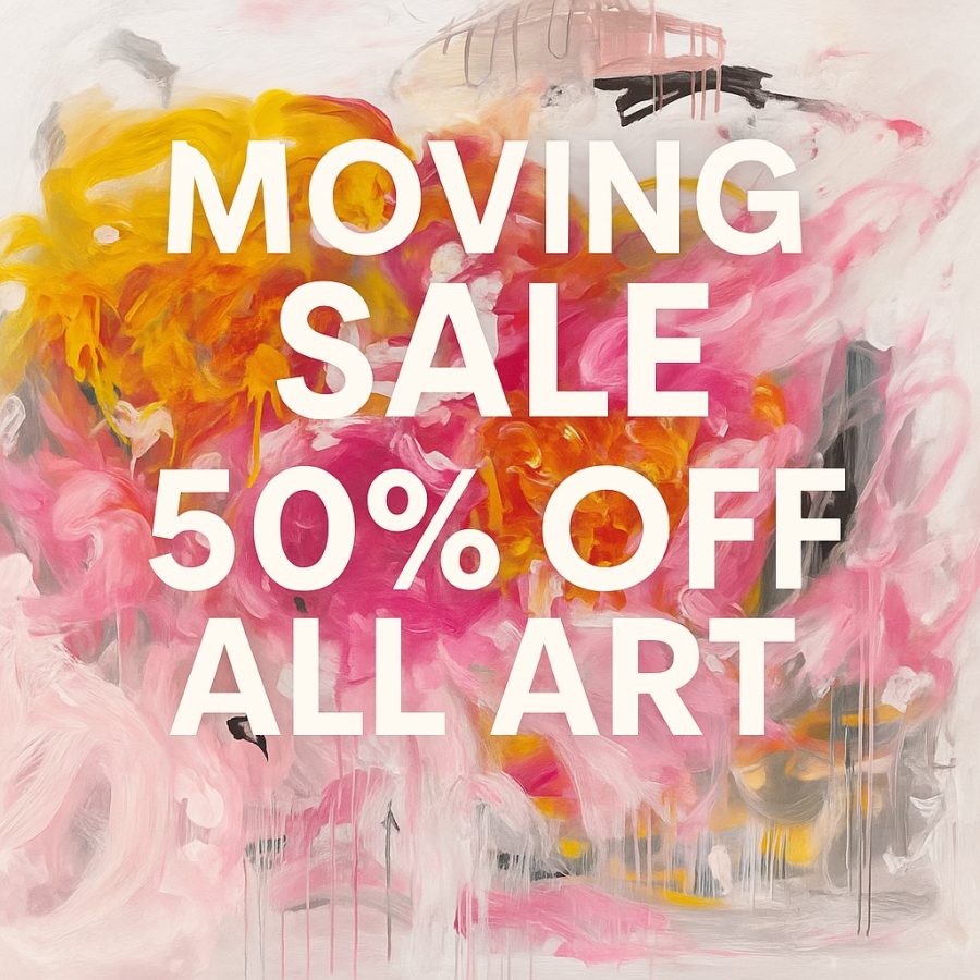 Moving On, Letting Go, and the Beauty of New Beginnings | 50% OFF All Art