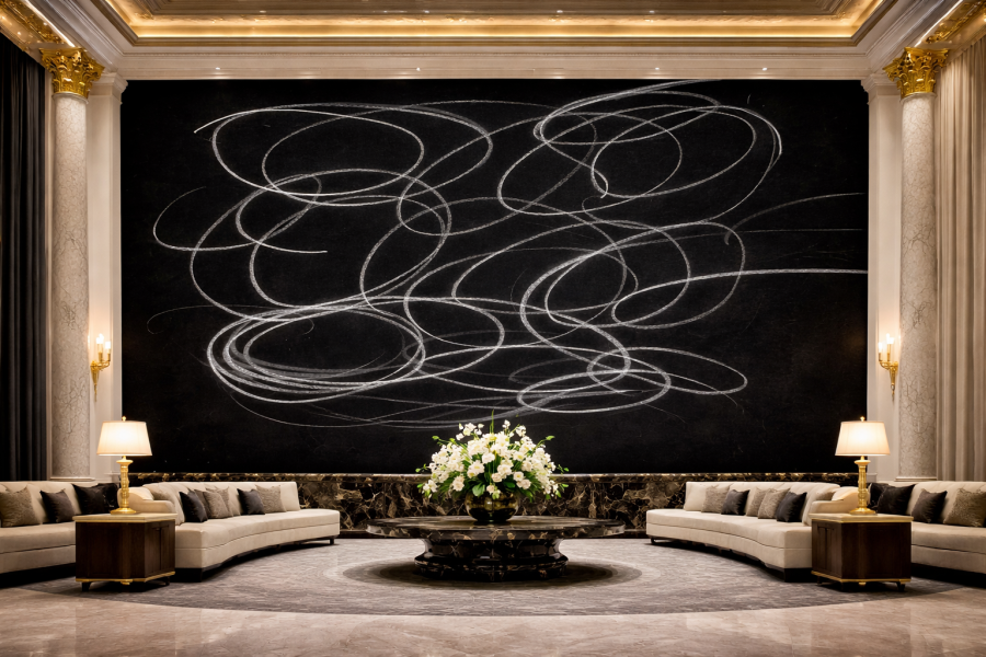 Cloud Dancer / Bailarina de Nubes abstract painting by Cassandra