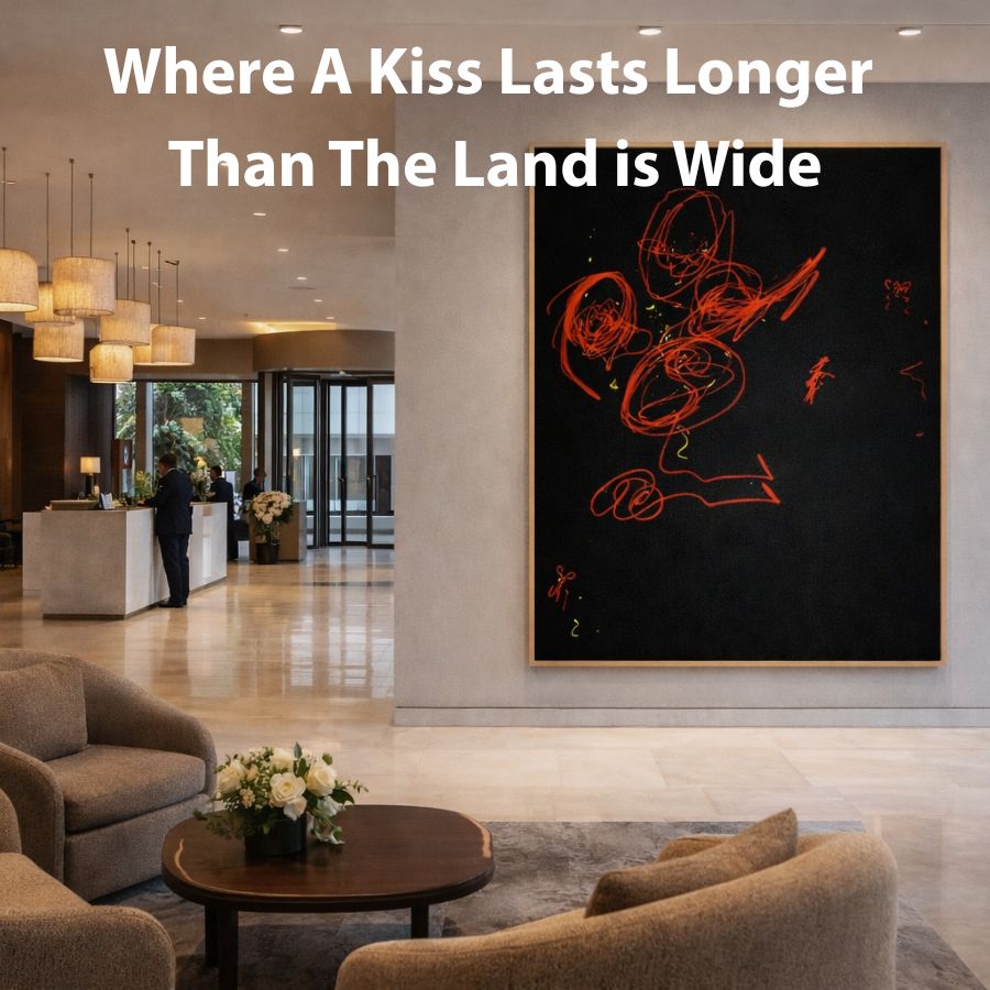 Where A Kiss Lasts Longer Than The Land is Wide