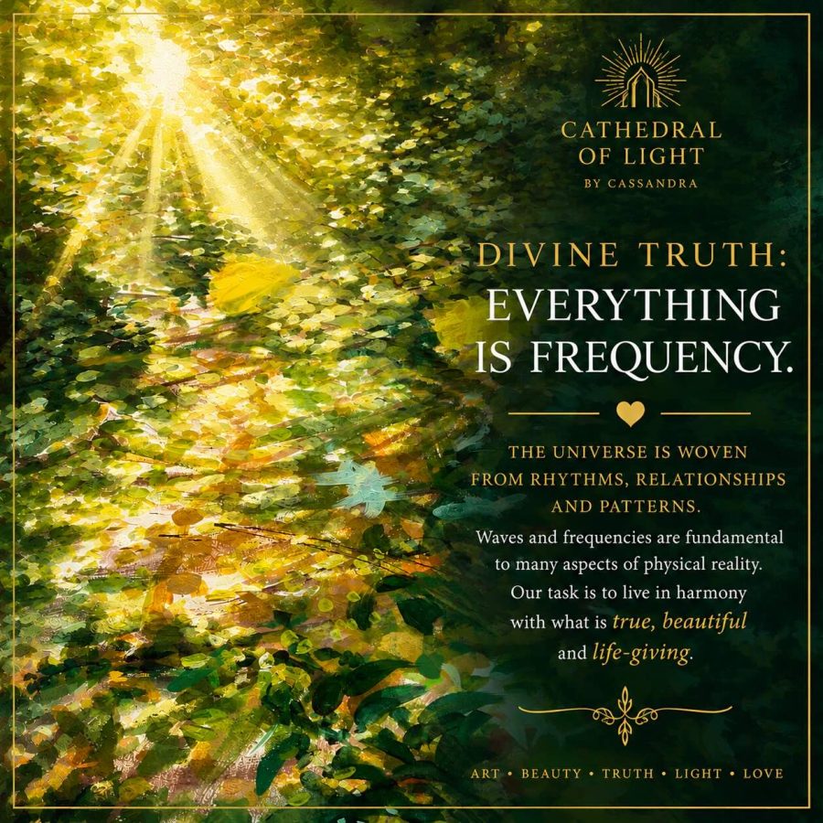 Divine Truth: Is Everything Really Frequency? What Science, Spirituality and Luxury Art Reveal About the Hidden Symphony of Life